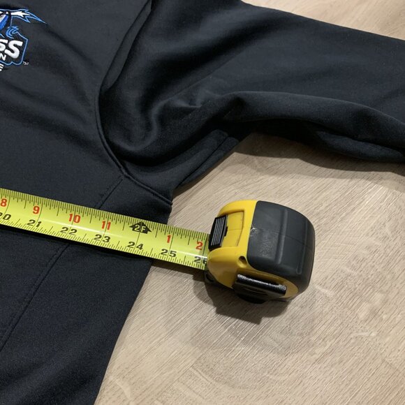 New Balance UMass Boston Beacons Lacrosse 1/4 Quarter Zip Jacket Men's XL Black - Picture 6 of 7